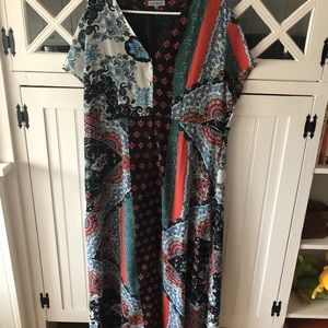 Button down maxi dress